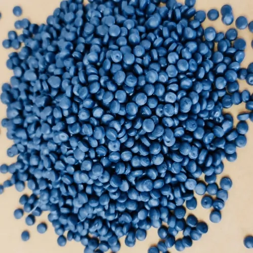 HDPE Granules — Dark Blue